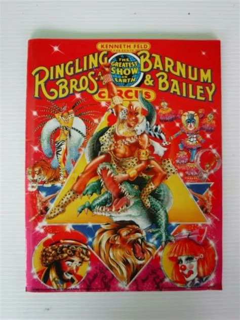 RINGLING BROTHERS Barnum Bailey Circus Th Edition Souvenir
