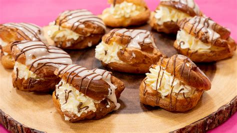 Choux Pastry Cream Puffs - Sugar and Crumbs Mixing it Up - Recipes