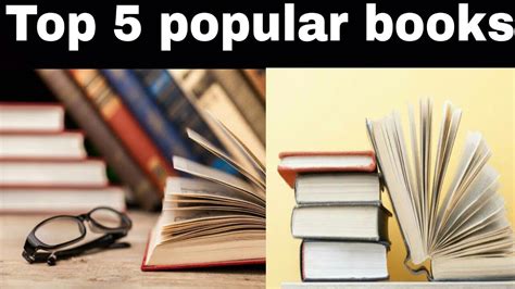 The Top 5 Most Popular Books In The World Explained By Info Tv Youtube