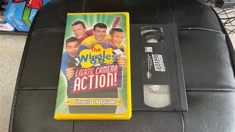 The Wiggles Lights Camara Action Vhs Side Label Youtube