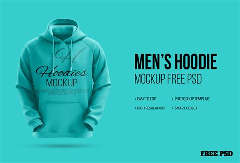 men s hoodie mockup template free psd download psdcloudy