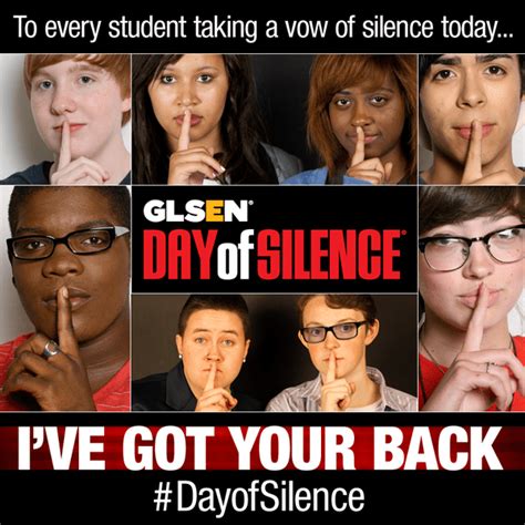 Glsen Day Of Silence Today The Randy Report