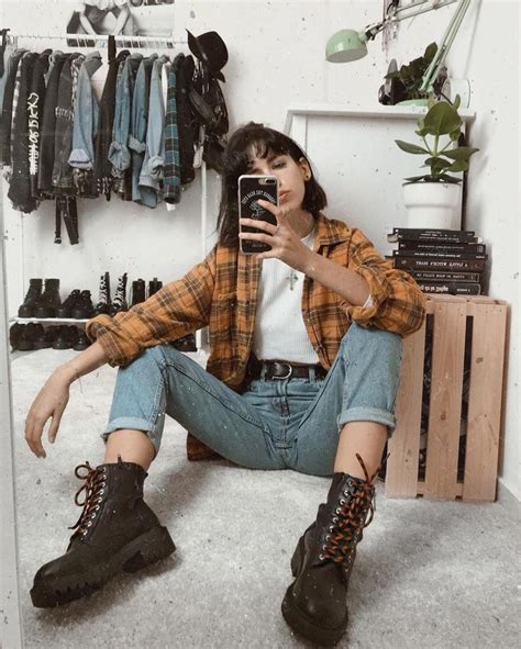 Grungeoutfitswinter Aesthetic Clothes Fashion Clothes