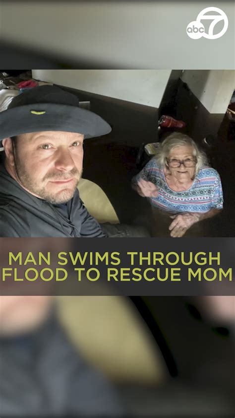 son swims half a mile to save mom from flooded florida home during hurricane ian florida