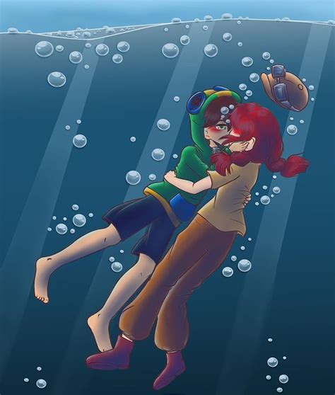 Nikishipart в Instagram I Draw Jessie And Leon Under Water