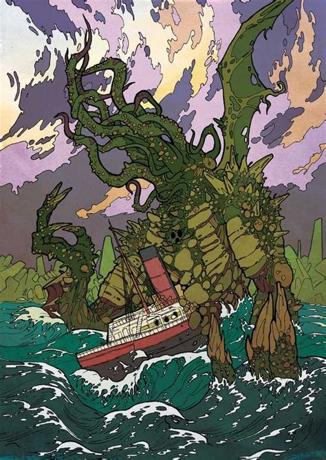Hp Lovecraft Illustrations Creativity Post In 2020 Lovecraftian