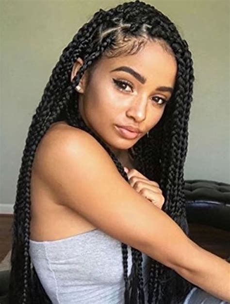 This braiding option is a wonderful solution. Trendy Box Braids Hairstyles for Black Women - Page 4 ...