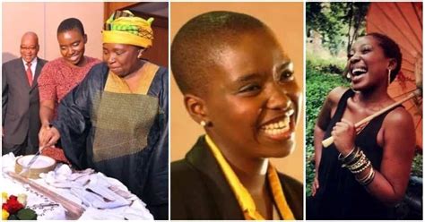 A community for 1 year. Tightly knit family: Nkosazana Dlamini-Zuma's children