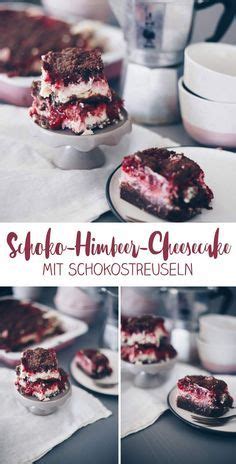 Schoko-Himbeer-Cheesecake mit Schokostreuseln backen - Rezeptidee ...
