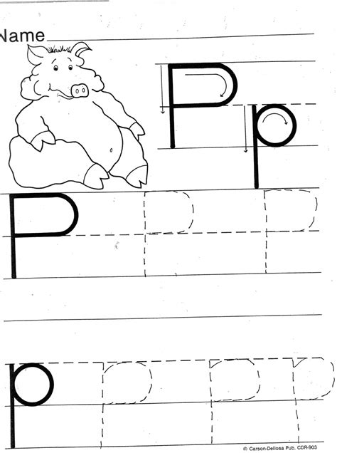 Trick to remember/ learn the english alphabet letters place value / position/rank in. Letter P Tracing Worksheet | TracingLettersWorksheets.com
