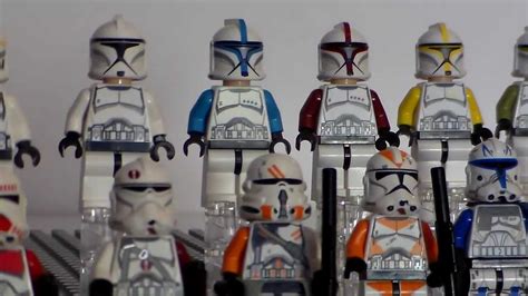 Entire New 2014 Lego Star Wars Clone Trooper Comparison Review Youtube