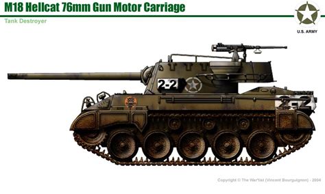M18 Hellcat 76 Mm Gun Motor Carriage
