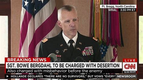 Army Charges Sgt Bowe Bergdahl With Desertion Daily Mail Online