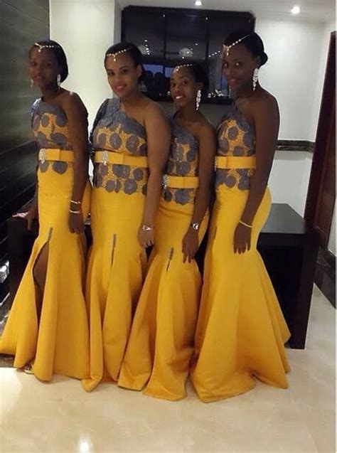 African Nigeria Bridesmaid Dress With A Style And Fashion Twist Reny Styles