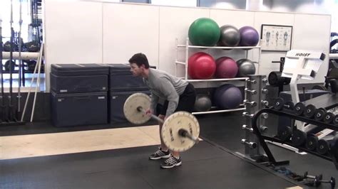 Bb Bent Over Row Supinated Grip Ucsd Youtube