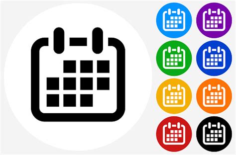 Monthly Calendar Icon Stock Illustration Download Image Now Istock