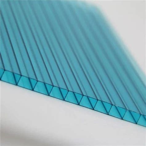 Polycarbonate Blue Sheet At Rs 55 Square Feet Multi Wall Hollow Sheet In Mumbai Id 17699612073