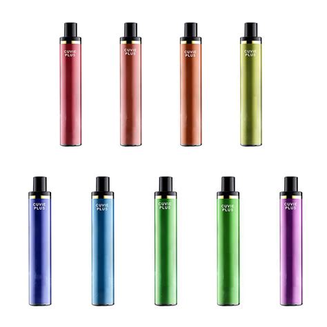 Disposable E Cigarettes Pre Filled Puffbar Cuvie Plus Vape Pen Device
