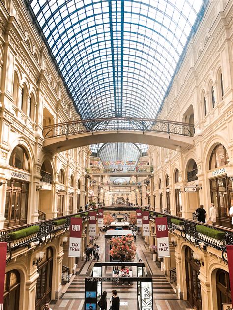 Gum Mall In Moscow Chapter Travel