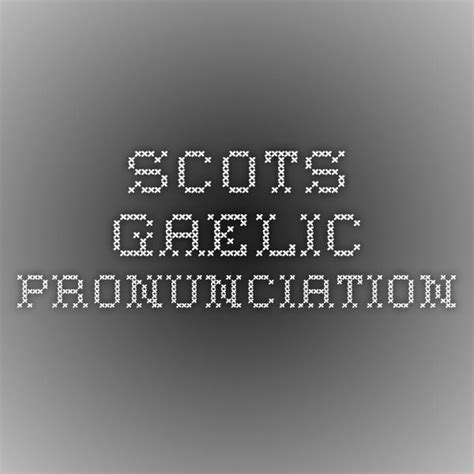 Scottish gaelic gàidhlig pronunciation ˈkaːlikʲ spoken in … wikipedia. The 25+ best Scottish gaelic phrases ideas on Pinterest ...