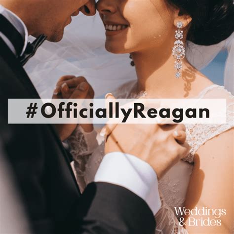 200 best reagan wedding hashtags weddings and brides