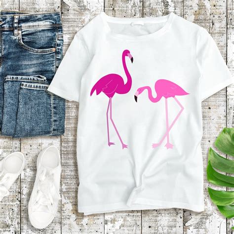 Pink Flamingo Svg Pink Flamingo T Shirt Tee T Shirt Pink Etsy