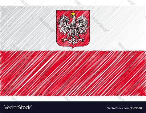 Poland Flag Royalty Free Vector Image Vectorstock