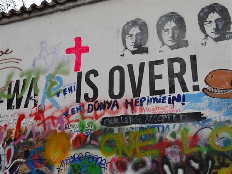 Visit John Lennon Wall Prague Praguetoday Best Things To Do In