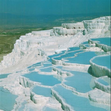 Pamukkale Turkey Natural Mineral Pools And Hot Springs