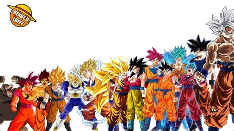 Todas Las Transformaciones De Goku Explicacion Completa Youtube