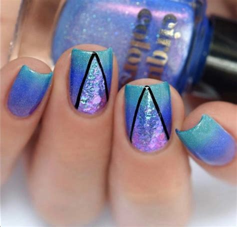 Geometric Nail Art Beautiful Design With Tutorial Ladylife