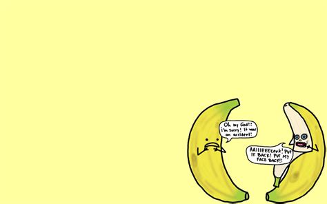 Free Download Yellow Humor Wallpaper 1680x1050 Yellow Humor Food