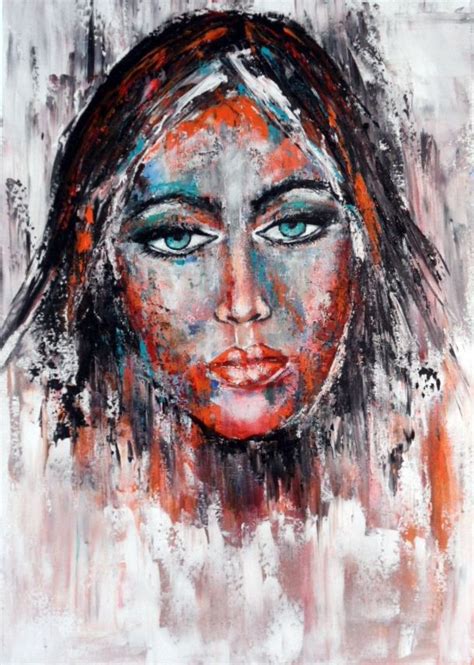 Acrylic Painting Face Painting Acrylic Painting Art