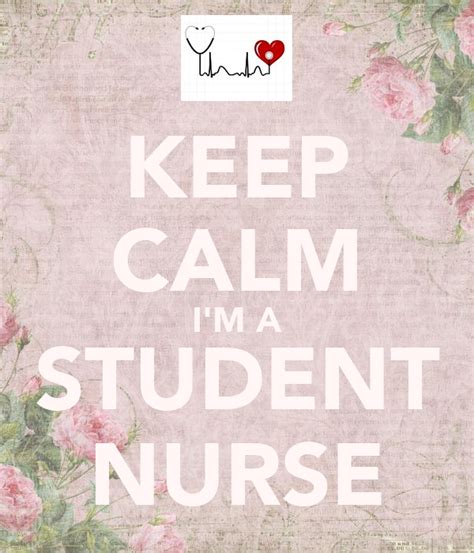 Keep Calm Im A Student Nurse Poster Alissa Keep Calm O Matic