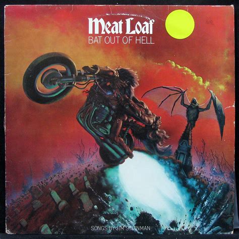 Купить виниловую пластинку meat loaf bat out of hell 1977 ex ex