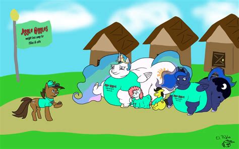 8 434 просмотра 8,4 тыс. Celestia and Luna goes to fat camp for kids! by 1992zepeda ...