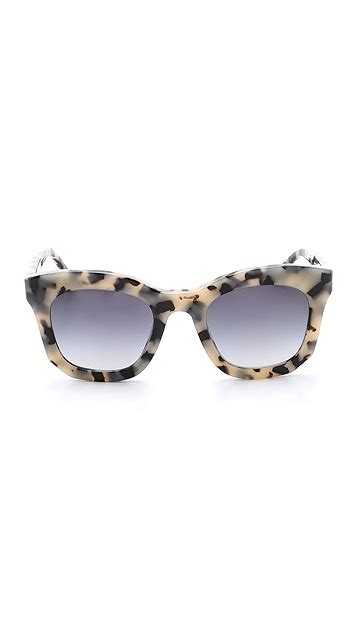 Stella Mccartney Thick Frame Sunglasses Shopbop