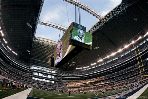 The cowboys compete in the national f. GE Ingenuity Throws Dallas Cowboys Stadium to Technological Forefront | GE Lighting North ...