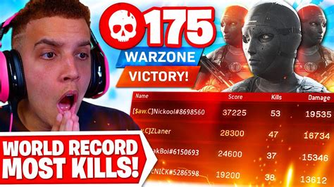 Reacting To 175 Kills Warzone World Record Of All Time Youtube