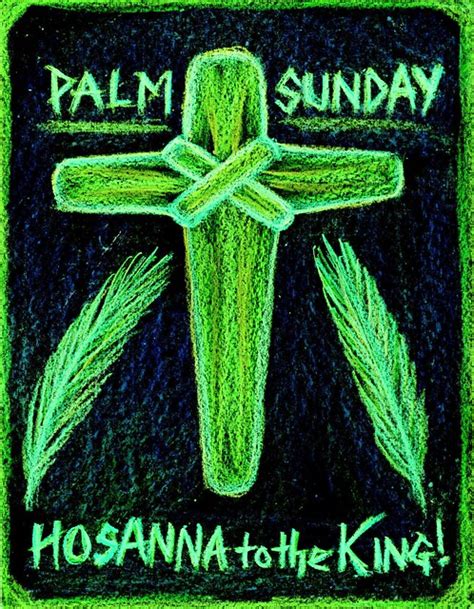 Palm Sunday Art Stushie Art