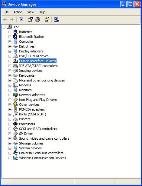 How To Use Device Manager Window Xp Onward Device Drivers