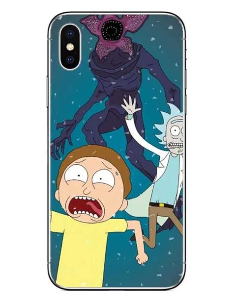 Rick And Morty Phone Case Cover For Apple Iphone 7 Xr Xs Max 6s 6plus