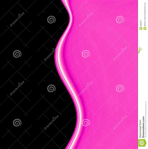 Smooth Hot Pink Waves Stock Illustration Illustration Of Copy 5682647