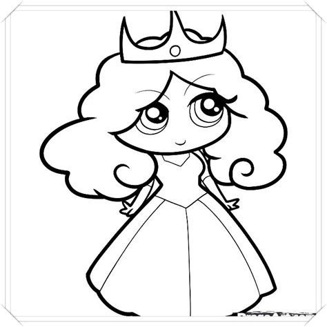 Disney Princesas Dibujos De Princesas Bebes Para Colorear Faciles