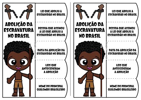 Atividade Abolição Da Escravatura 1 Ano
