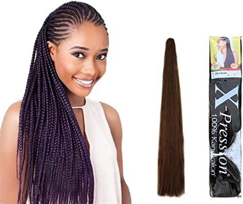 Mèches Xpression Ultra Braid Extension Cheveux Couleur 8 Amazonfr