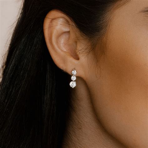 Diamond Earrings Clean Origin