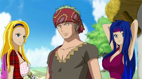Zoro Stella And Musa In Strong World One Piece O By