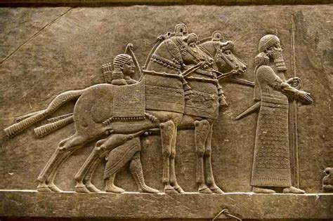 British Museum Nineveh Assyrian Relief Sculpture Wall Panels Relief