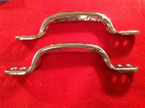 Truck grab handles for sale. Sell Nos 67-74 Chevy Truck Gmc Chrome Grab Handle Kits Gm ...